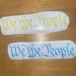 Ready to put on window decals